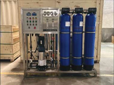 Reverse osmosis skid unit